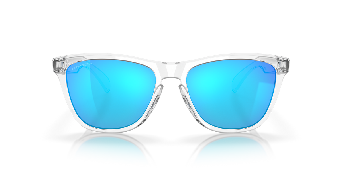 Lunettes Frogskins Oakley - Transparent cristal / Prizm Sapphire;Lunettes Frogskins Oakley - Transparent cristal / Prizm Sapphire;Lunettes Frogskins Oakley - Transparent cristal / Prizm Sapphire;Lunettes Frogskins Oakley - Transparent cristal / Prizm Sapphire