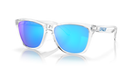 Lunettes Frogskins Oakley - Transparent cristal / Prizm Sapphire;Lunettes Frogskins Oakley - Transparent cristal / Prizm Sapphire;Lunettes Frogskins Oakley - Transparent cristal / Prizm Sapphire;Lunettes Frogskins Oakley - Transparent cristal / Prizm Sapphire