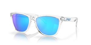 Lunettes Frogskins Oakley - Transparent cristal / Prizm Sapphire;Lunettes Frogskins Oakley - Transparent cristal / Prizm Sapphire;Lunettes Frogskins Oakley - Transparent cristal / Prizm Sapphire;Lunettes Frogskins Oakley - Transparent cristal / Prizm Sapphire