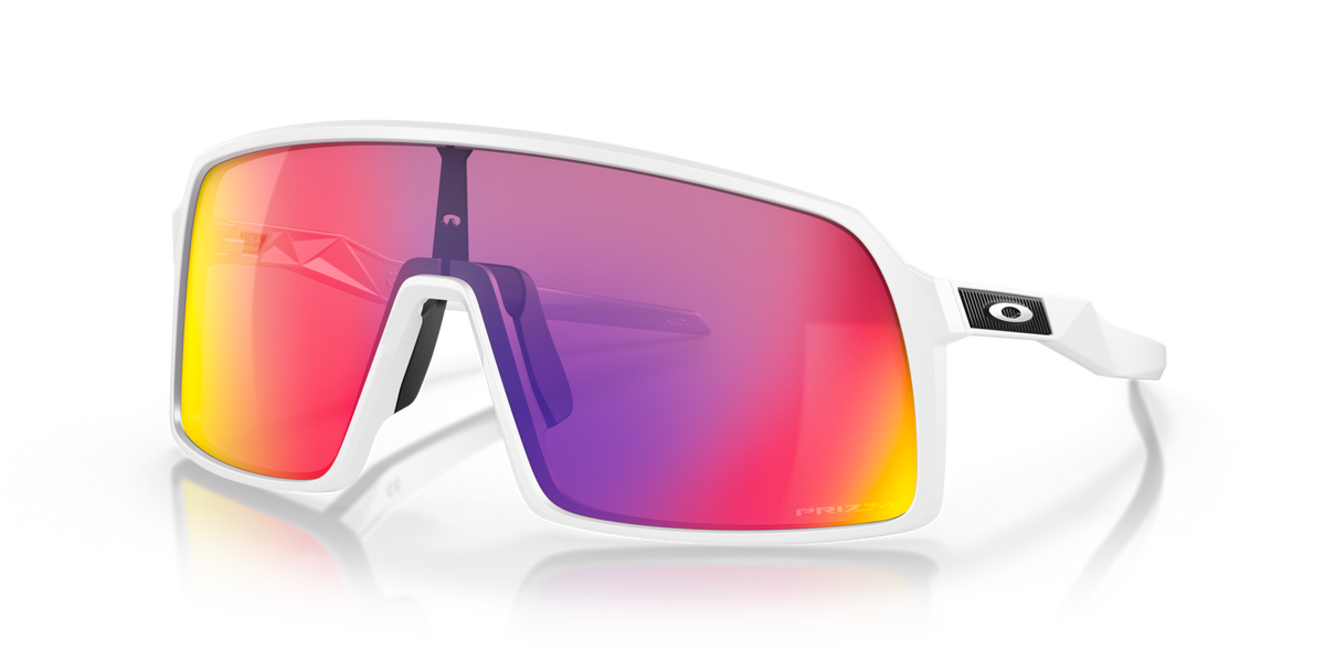 Lunettes Sutro Oakley - Blanc mat / Prizm Road;Lunettes Sutro Oakley - Blanc mat / Prizm Road;Lunettes Sutro Oakley - Blanc mat / Prizm Road;Lunettes Sutro Oakley - Blanc mat / Prizm Road