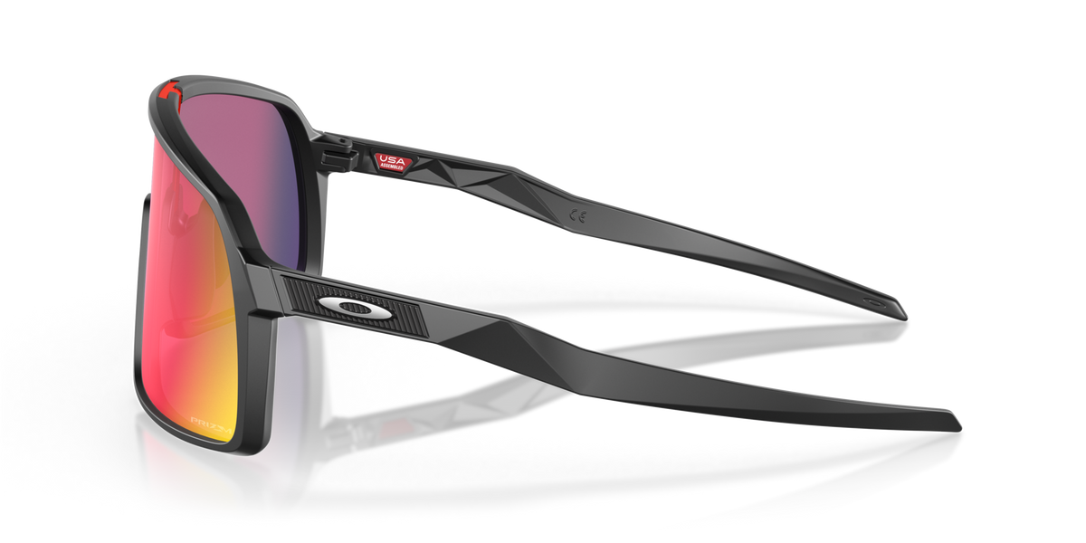 Lunettes Sutro Oakley - Noir mat / Prizm Road;Lunettes Sutro Oakley - Noir mat / Prizm Road;Lunettes Sutro Oakley - Noir mat / Prizm Road;Lunettes Sutro Oakley - Noir mat / Prizm Road
