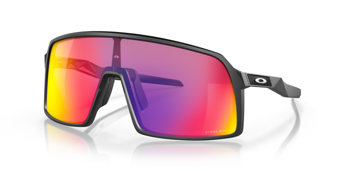 Lunettes Sutro Oakley - Noir mat / Prizm Road;Lunettes Sutro Oakley - Noir mat / Prizm Road;Lunettes Sutro Oakley - Noir mat / Prizm Road;Lunettes Sutro Oakley - Noir mat / Prizm Road