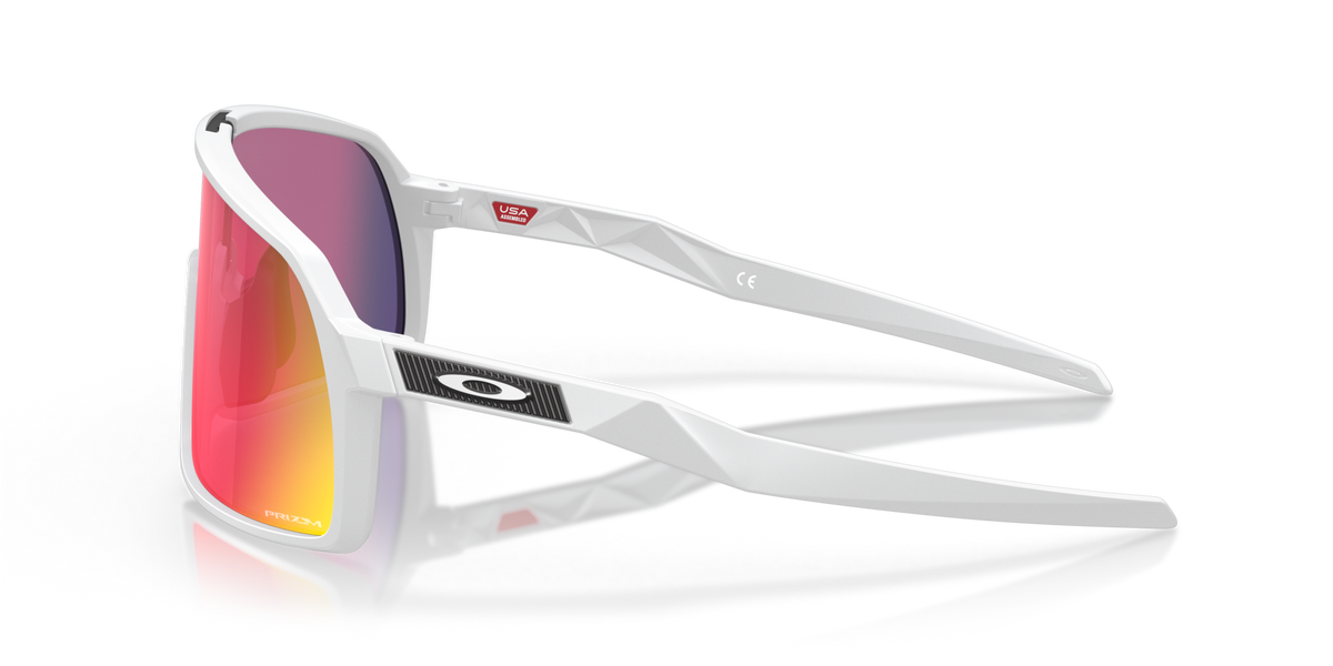 Lunettes Sutro S Oakley - Blanc mat / Prizm Road;Lunettes Sutro S Oakley - Blanc mat / Prizm Road;Lunettes Sutro S Oakley - Blanc mat / Prizm Road;Lunettes Sutro S Oakley - Blanc mat / Prizm Road