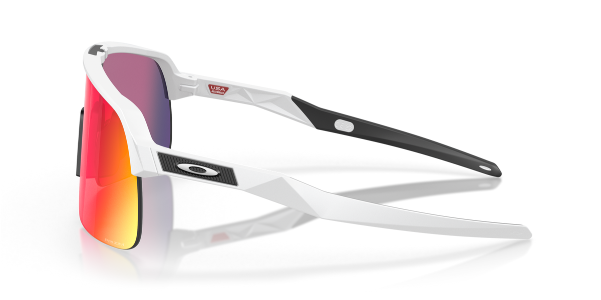 Lunettes Sutro Lite Oakley - Blanc mat / Prizm Road;Lunettes Sutro Lite Oakley - Blanc mat / Prizm Road;Lunettes Sutro Lite Oakley - Blanc mat / Prizm Road;Lunettes Sutro Lite Oakley - Blanc mat / Prizm Road