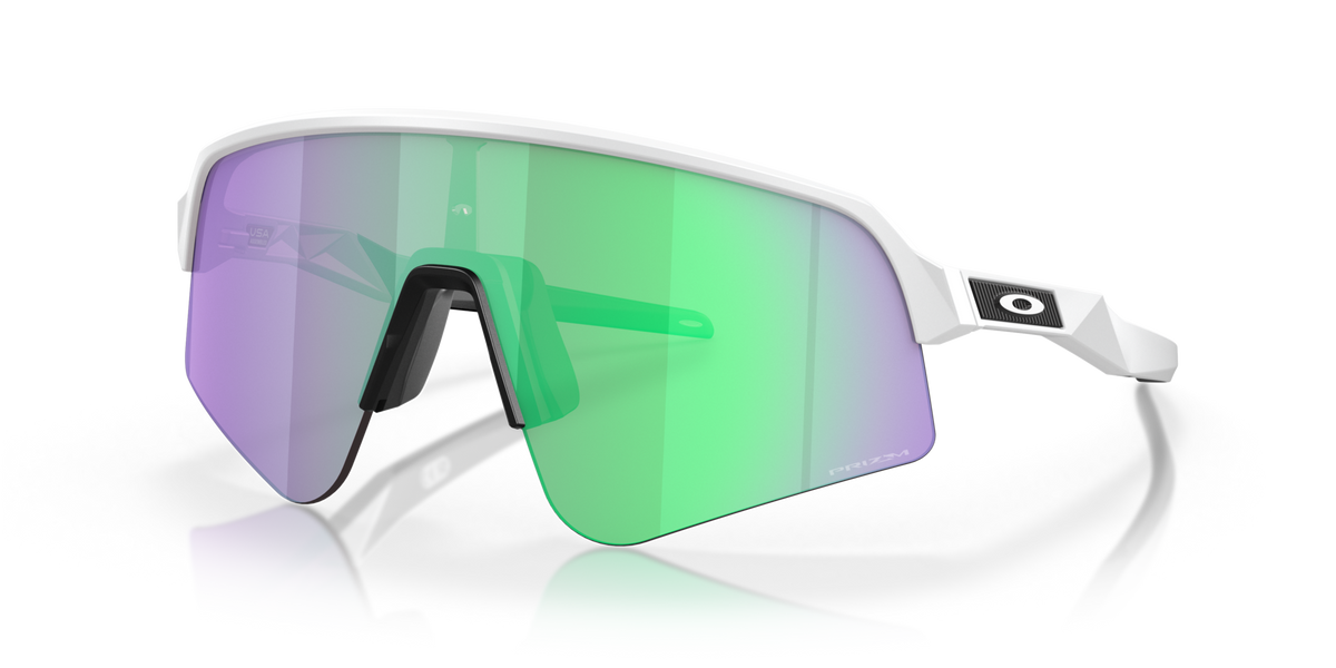 Lunettes Sutro Lite Sweep Oakley - Blanc mat / Prizm Road Jade;Lunettes Sutro Lite Sweep Oakley - Blanc mat / Prizm Road Jade;Lunettes Sutro Lite Sweep Oakley - Blanc mat / Prizm Road Jade;Lunettes Sutro Lite Sweep Oakley - Blanc mat / Prizm Road Jade
