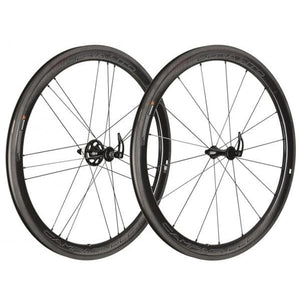 Paire de roues Campagnolo Bora WTO 45 patins Tubeless 2-Way Fit Dark