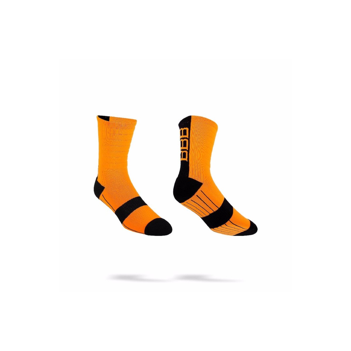 Paire de socquettes VTT MountainFeet Orange BBB