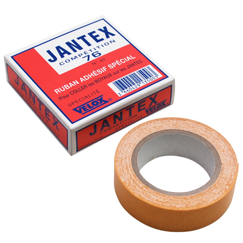 Adhésif double face Jantex pour boyaux jante alu 18 mm – 2 roues