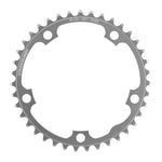 Plateau route Stronglight 5 branches 130 mm type Shimano intérieur argent Dural 8-9 v – 39 dents