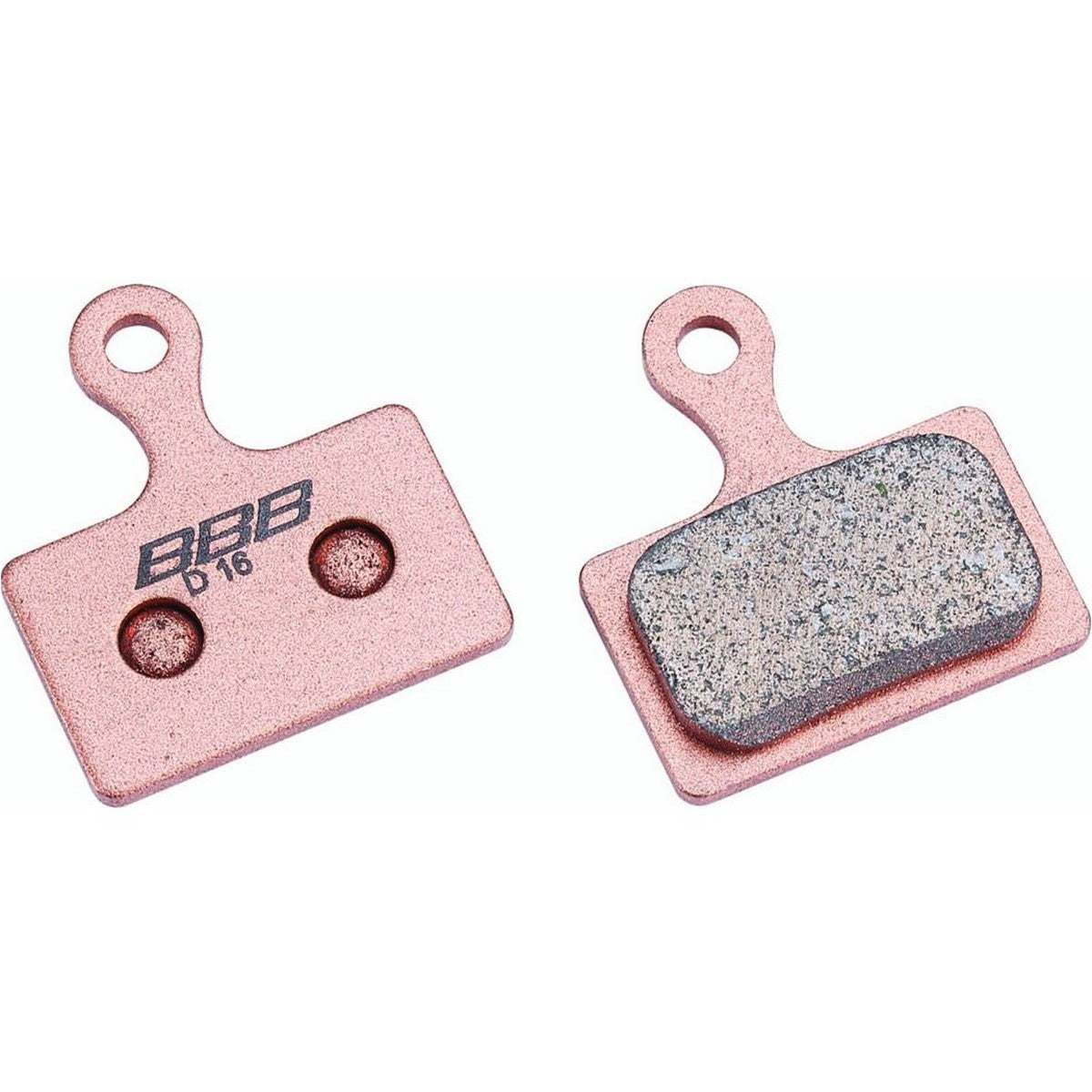 Boîte plaquettes frittées DiscStop HP type Shimano (20 paires) Or BBB