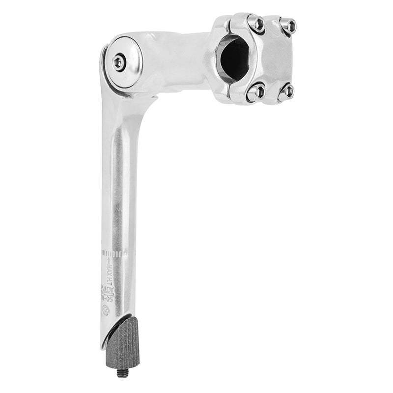 Potence city à plongeur réglable Newton 22,2 mm pour cintre 25,4 mm – 105 mm argent