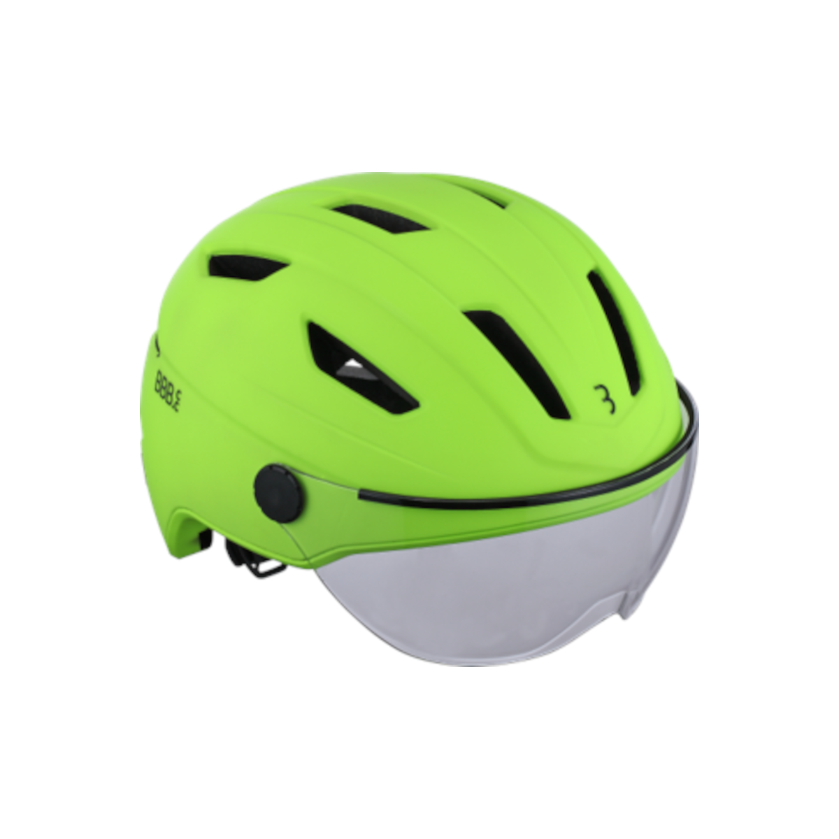 Casque ville Move FaceShield Jaune Fluo BBB