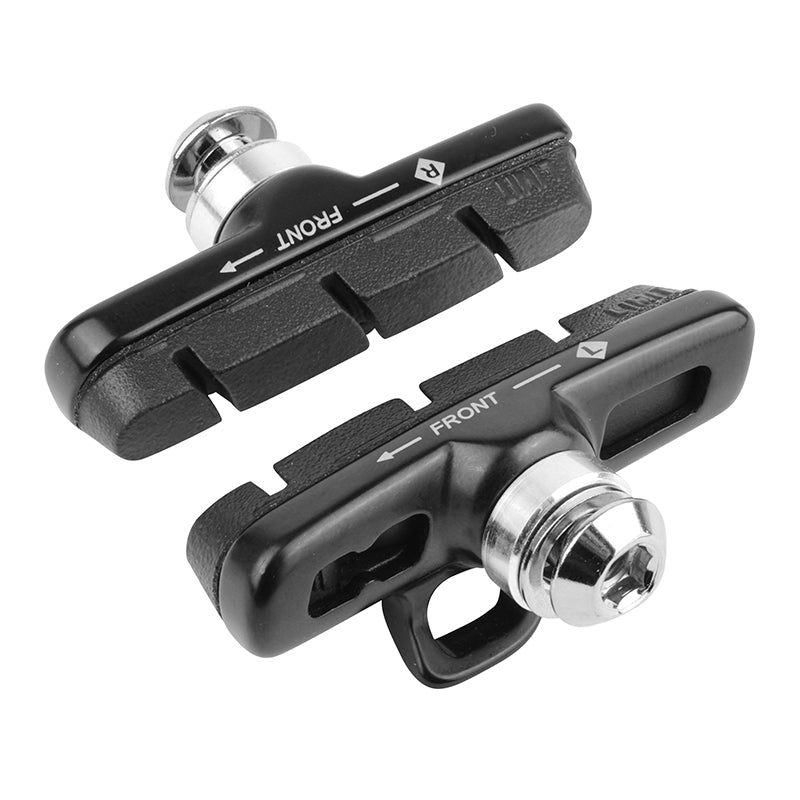 Porte-patins route à cartouche Newton type Campagnolo alu (paire) – Noir