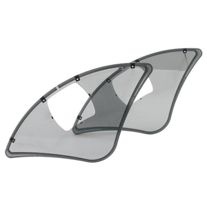 Pare-jupe Roto translucide 26"-28" avec clips (paire)