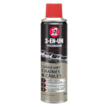 Lubrifiant 3 en 1 PTFE WD-40 chaîne et câble 250 ml