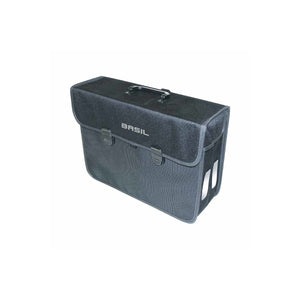 Sacoche arrière Malaga noir BASIL – XL – 17 L