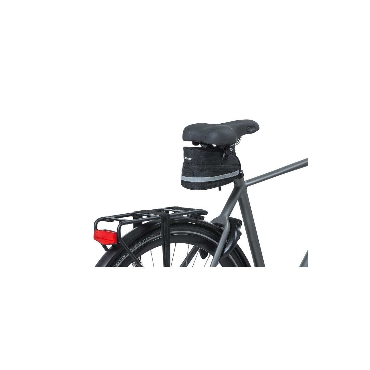 Sacoche de selle Mada 1 L noir BASIL