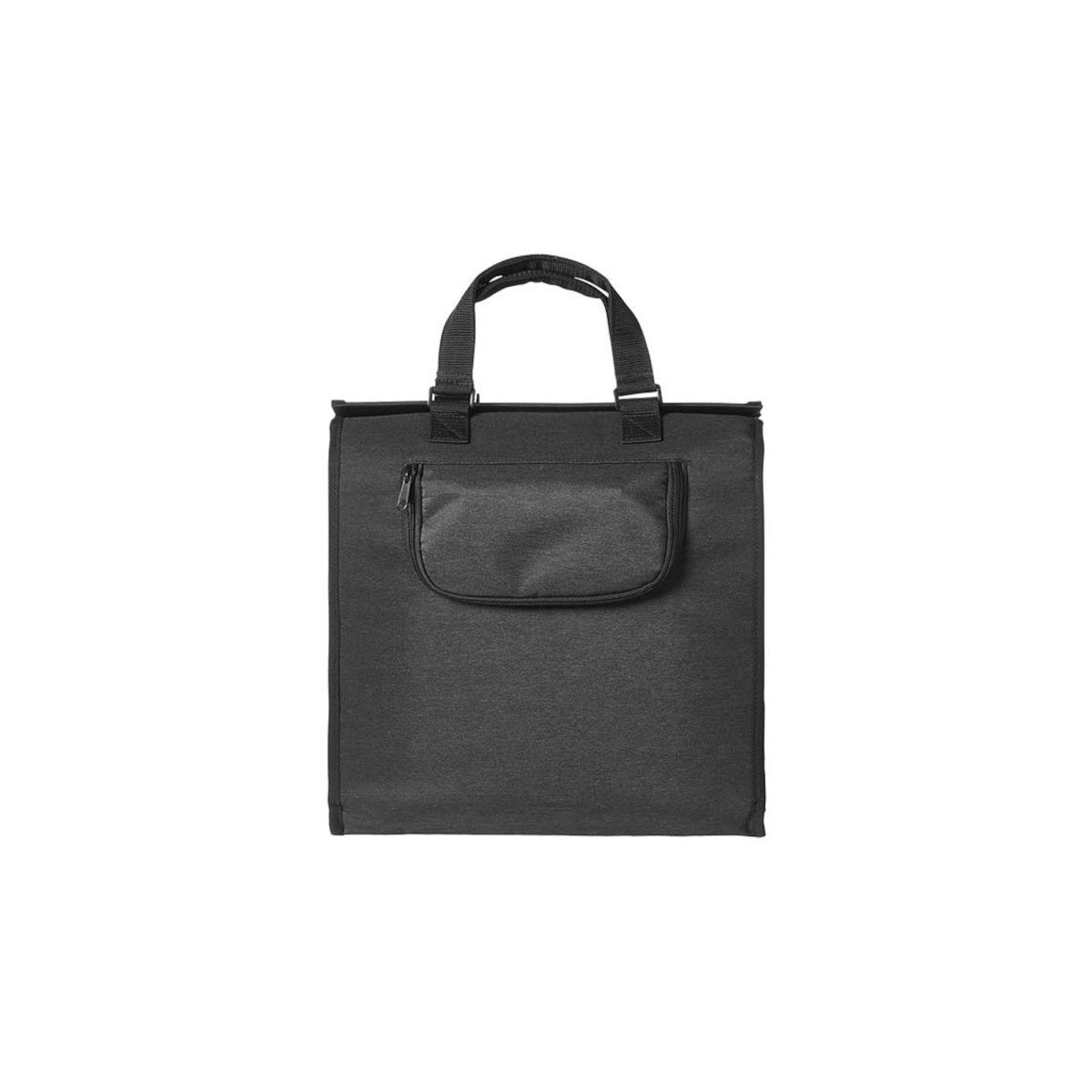 Sacoche arrière Mira Shopper 17 L noir chiné BASIL