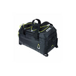 Sacoche porte-bagages Miles 7 L BASIL – Crochets standard / Noir/citron vert