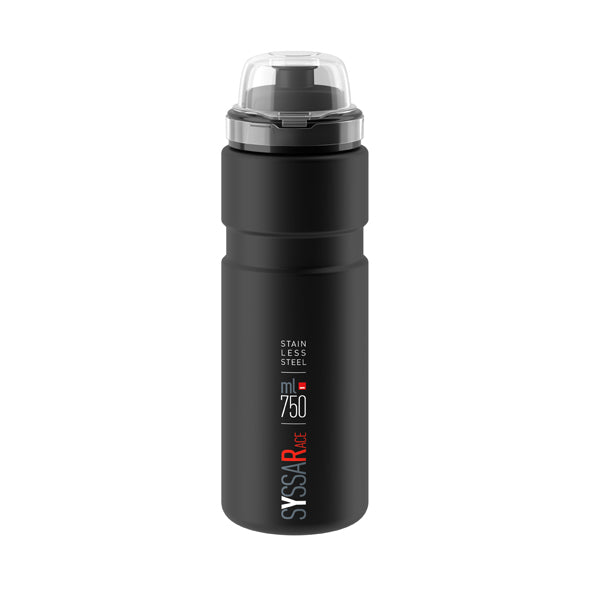 Bidon Elite Syssa Race 750 ml – Noir mat