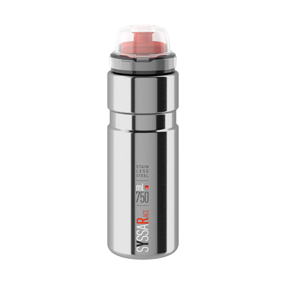 Bidon Elite Syssa Race 750 ml – Argent brillant