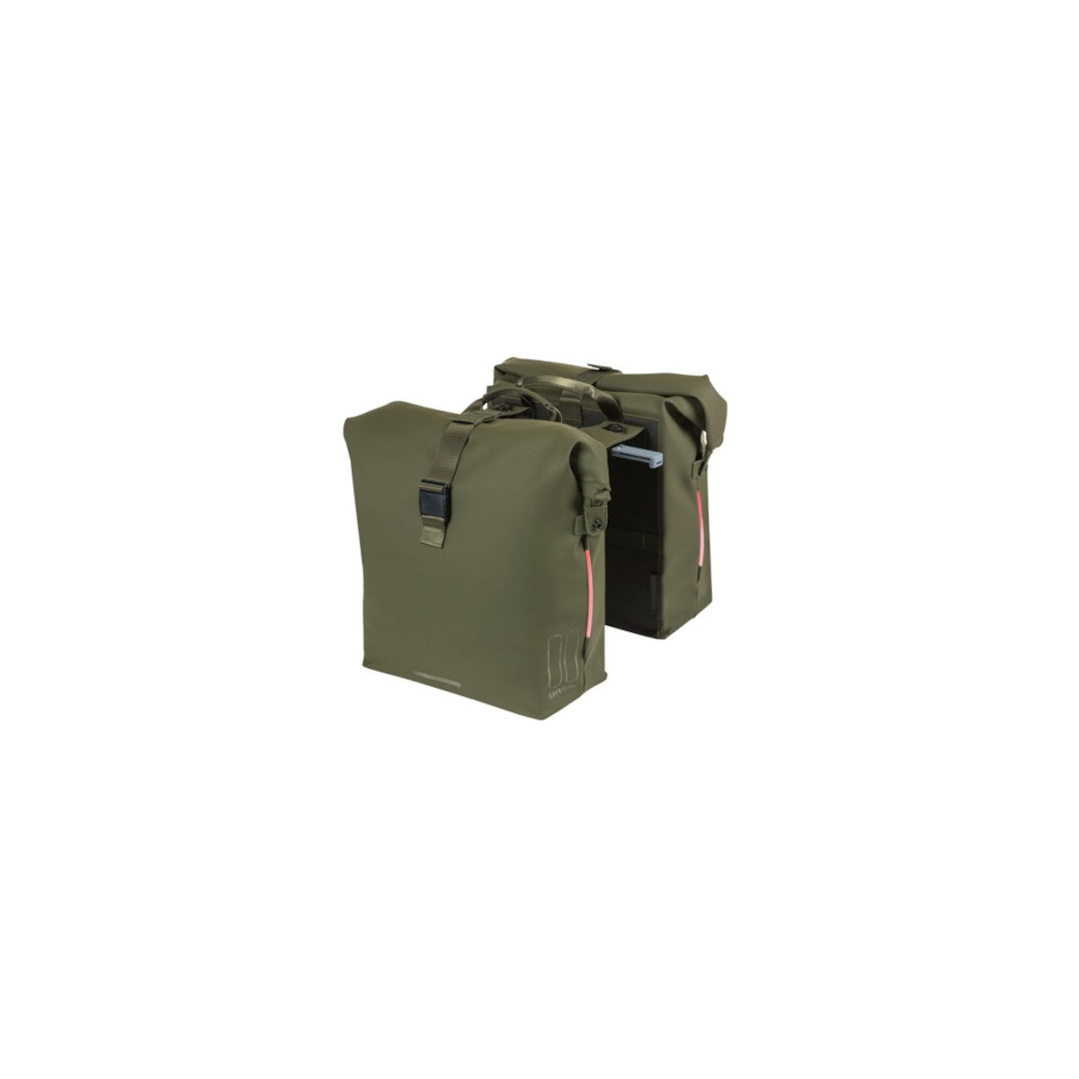 Sacoche double SoHo Nordlicht MIK 41 L vert mousse BASIL
