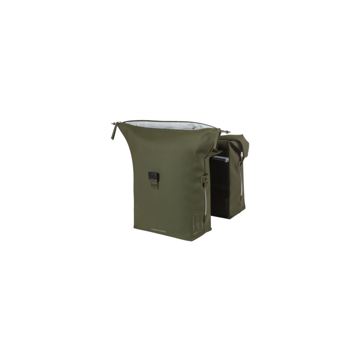 Sacoche double SoHo Nordlicht MIK 41 L vert mousse BASIL