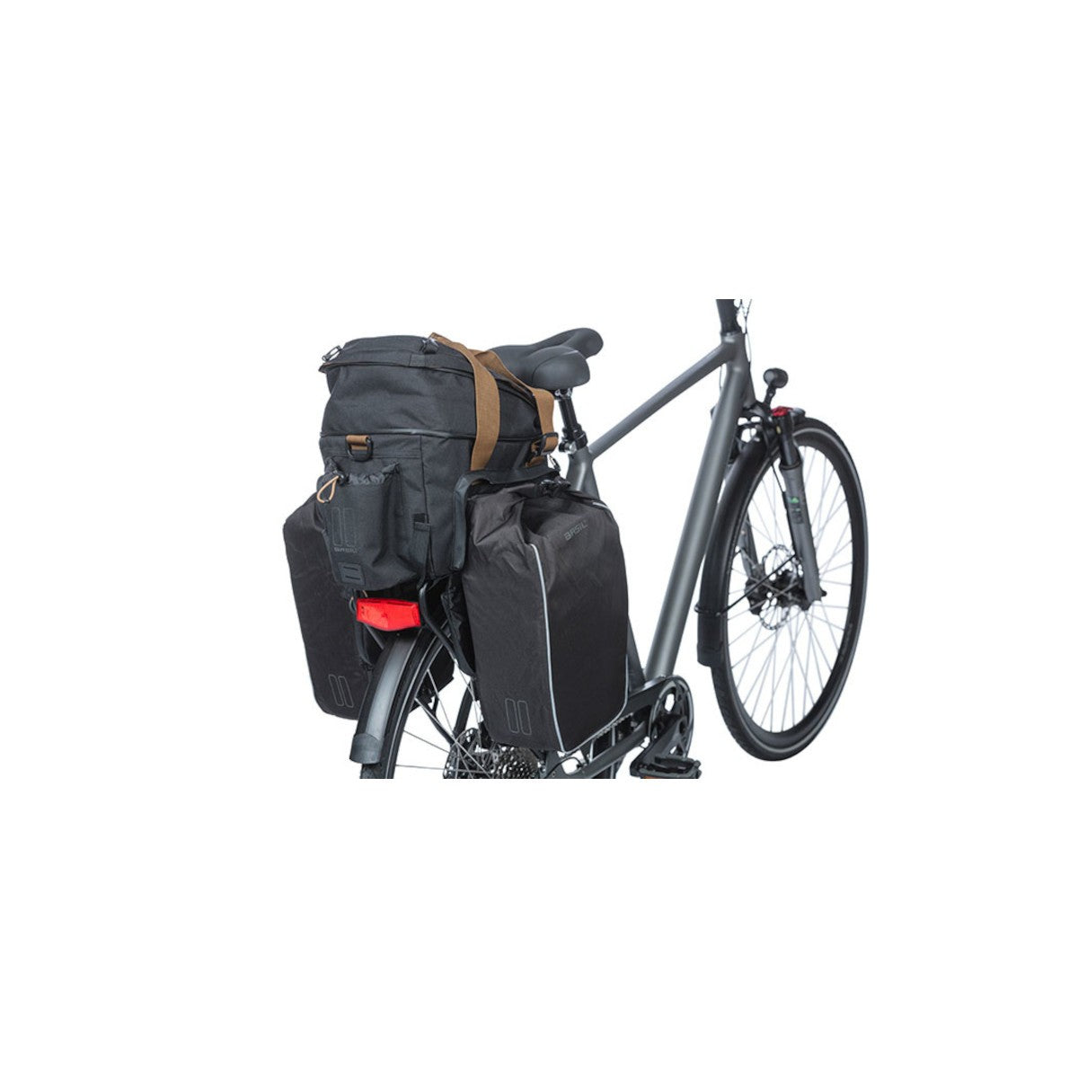 Sacoche porte-bagages Miles XL Pro 9-36 L BASIL
