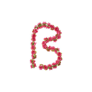 Guirlande de fleurs Flower Garland BASIL – Fuchsia