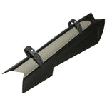 Garde-boue VTT P2R M2 noir fixation tube diagonal