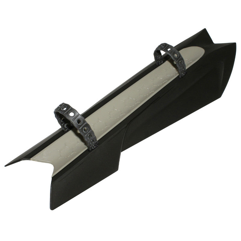 Garde-boue VTT P2R M2 noir fixation tube diagonal