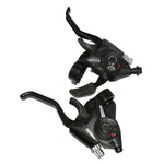 Leviers-manettes VTT P2R 3 x 7 vitesses V-Brake compatibles Shimano (paire)