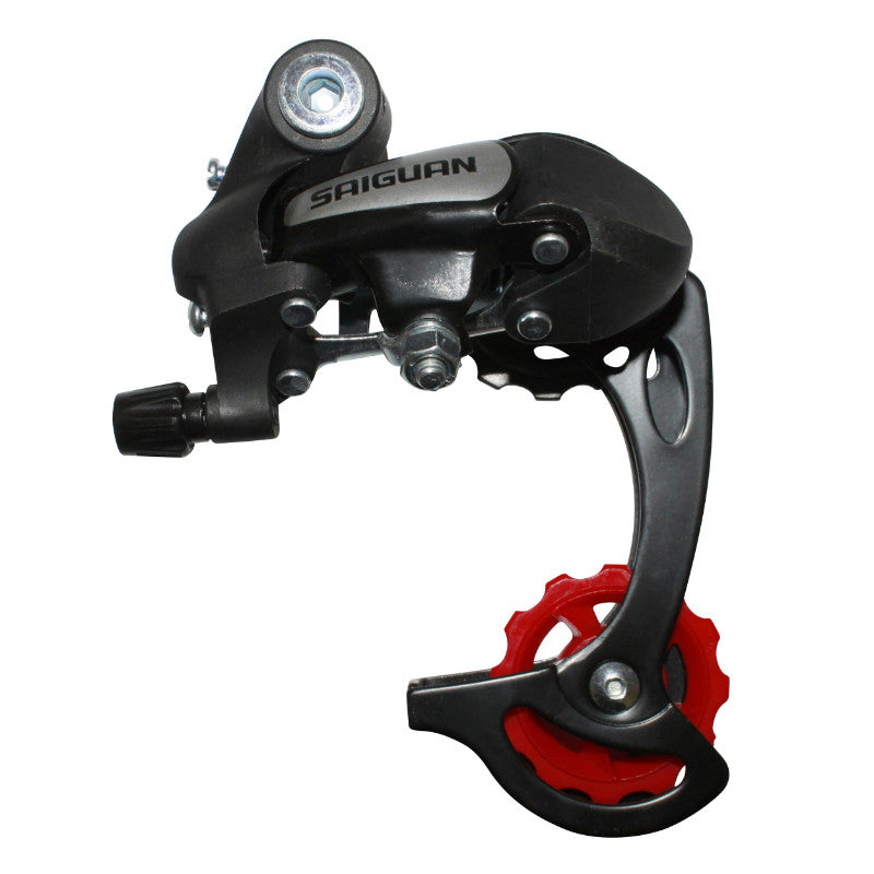Dérailleur arrière VTT P2R Saiguan 6-7 vitesses chape longue à visser