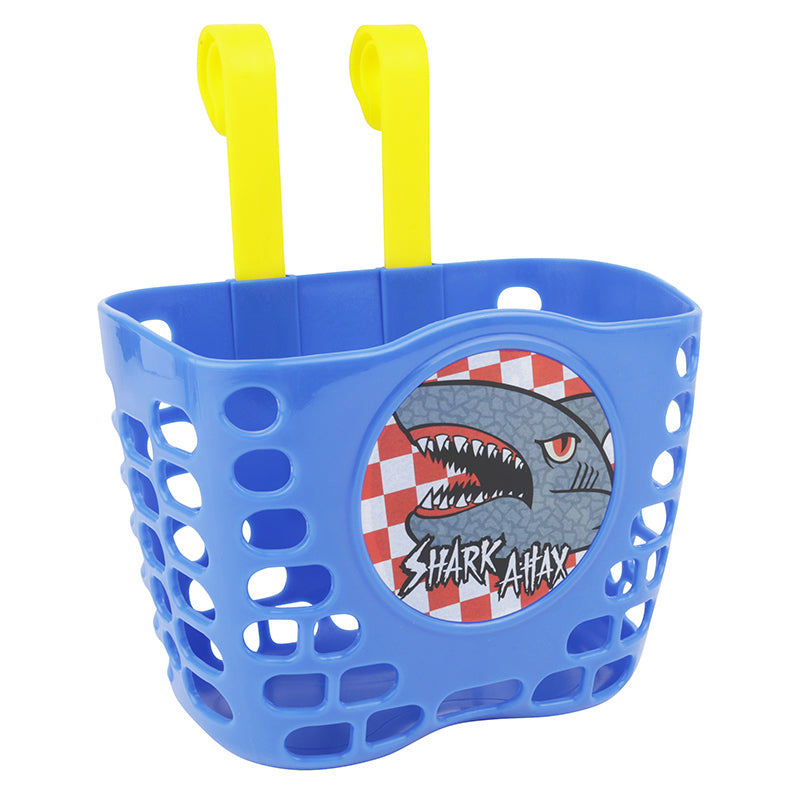 Panier avant enfant P2R requin bleu fixation cintre