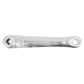 Manivelle gauche Newton alu forgé large argent 175 mm – vue 2
