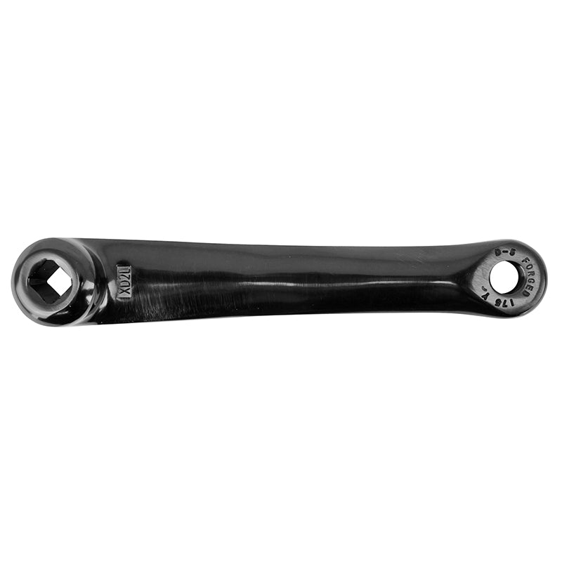 Manivelle gauche Newton alu forgé étroite noire 175 mm – vue 4