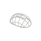 Dôme de protection en acier pour panier chien BASIL – Pasja – treillis (Wire Dome)