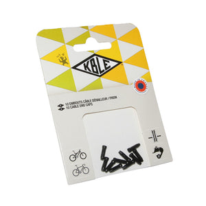 Embouts de câble Transfil (lot de 10) – Noir