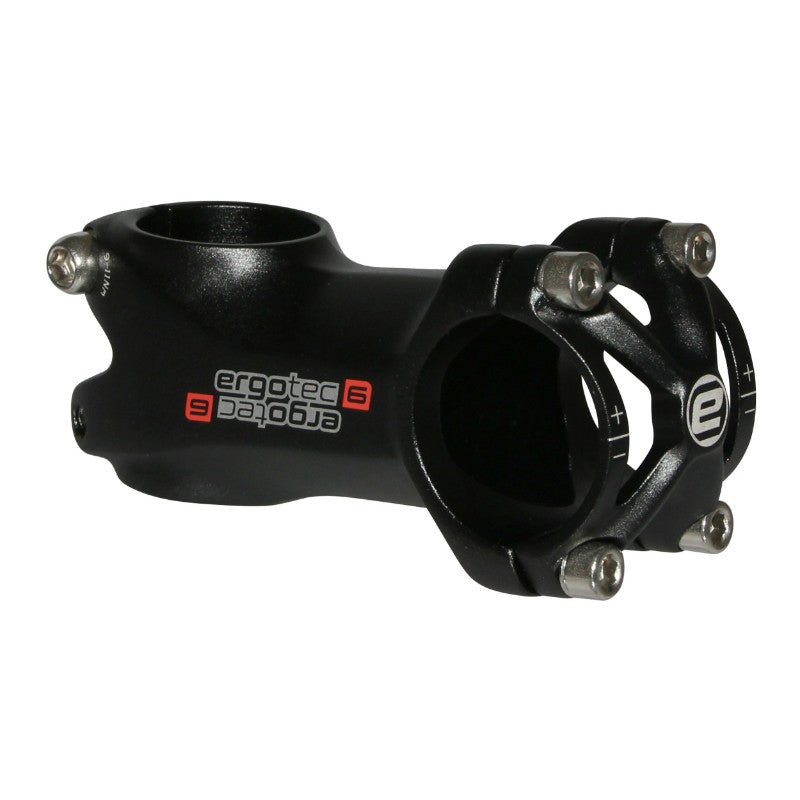 Potence VTT Ergotec Piranha ±6° alu noir 31,8 mm – 50 mm
