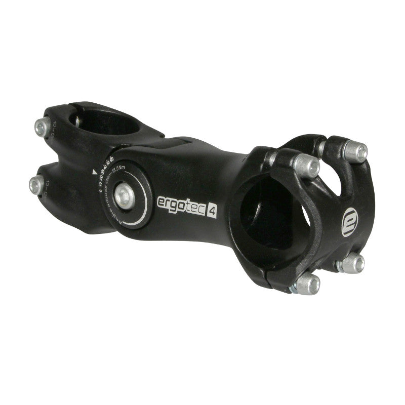 Potence VTT Ergotec Octopus 2 réglable alu noir – 31,8 mm 105 mm
