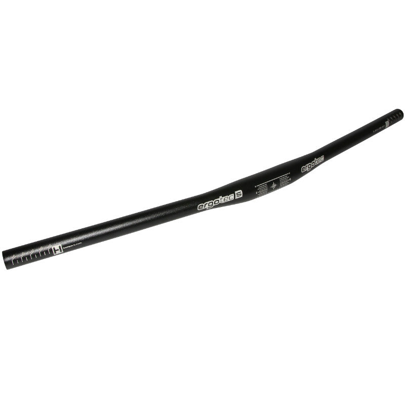 Cintre VTT droit Ergotec XS alu noir 31,8 mm – 680 mm