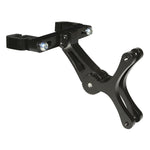 Support double porte-bidon alu noir fixation rails de selle