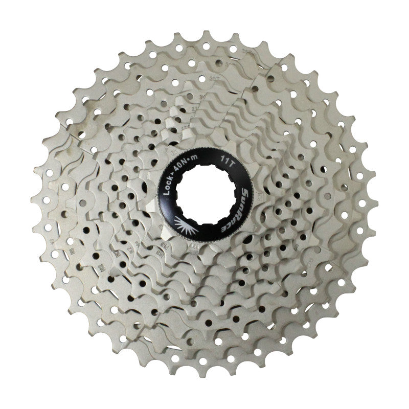 Cassette VTT Sunrace MS1 10 vitesses 11-36 compatible Shimano – Argent
