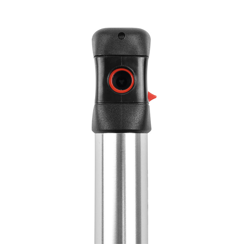 Mini pompe route-VTT Zefal Air Profil Switch alu argent 7 bars – vue 4