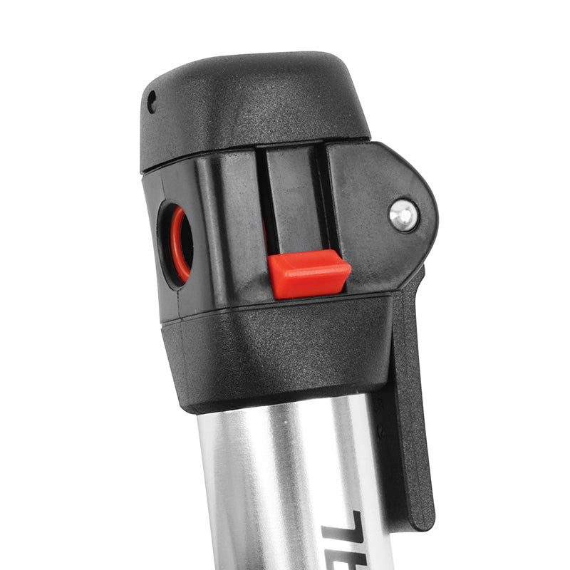 Mini pompe route-VTT Zefal Air Profil Switch alu argent 7 bars – vue 5