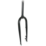 Fourche fatbike 26" noire pour frein à disque pivot lisse 1"1/8