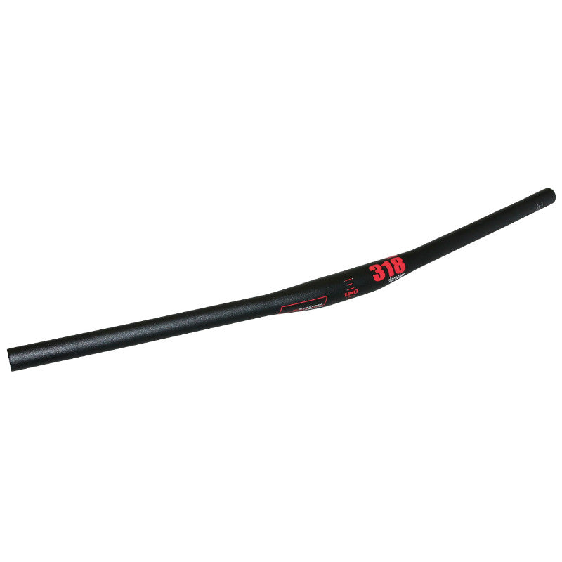 Cintre VTT droit Uno Flat Top alu noir 31,8 mm – 700 mm