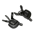 Manettes P2R cintre plat 2 x 11 vitesses compatibles Shimano (paire)