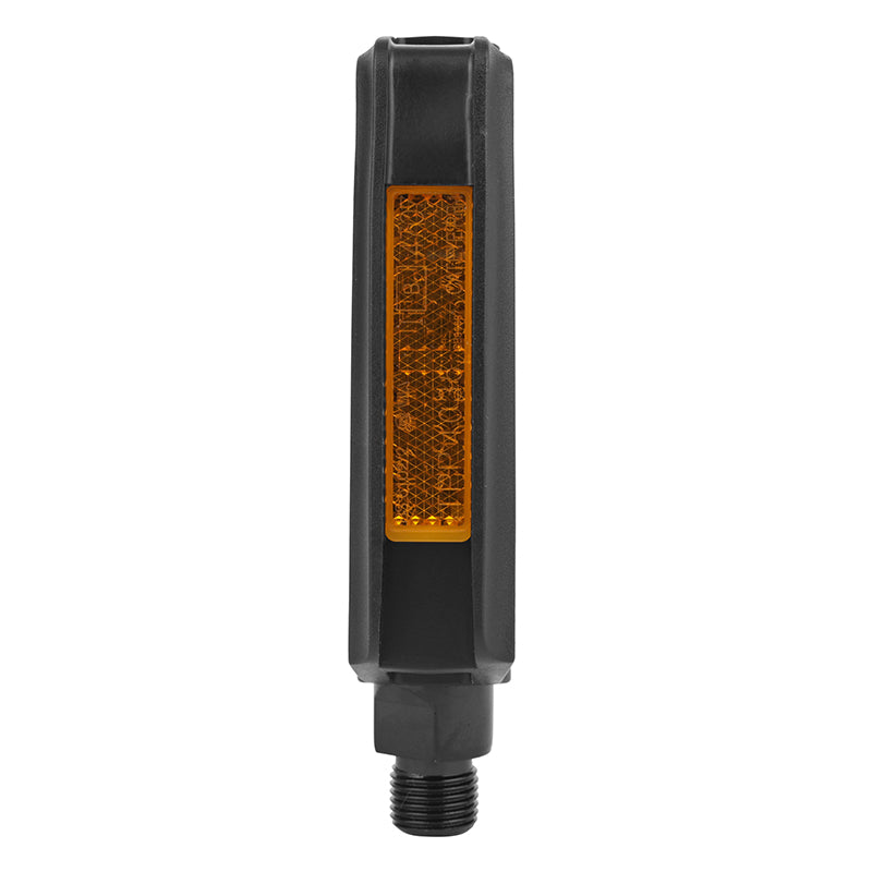 Pédales city résine noire à inserts grip 9/16" (paire) – vue 2