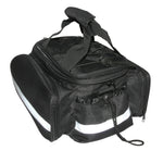 Sacoche arrière double Newton N1 sur porte-bagages, imperméable